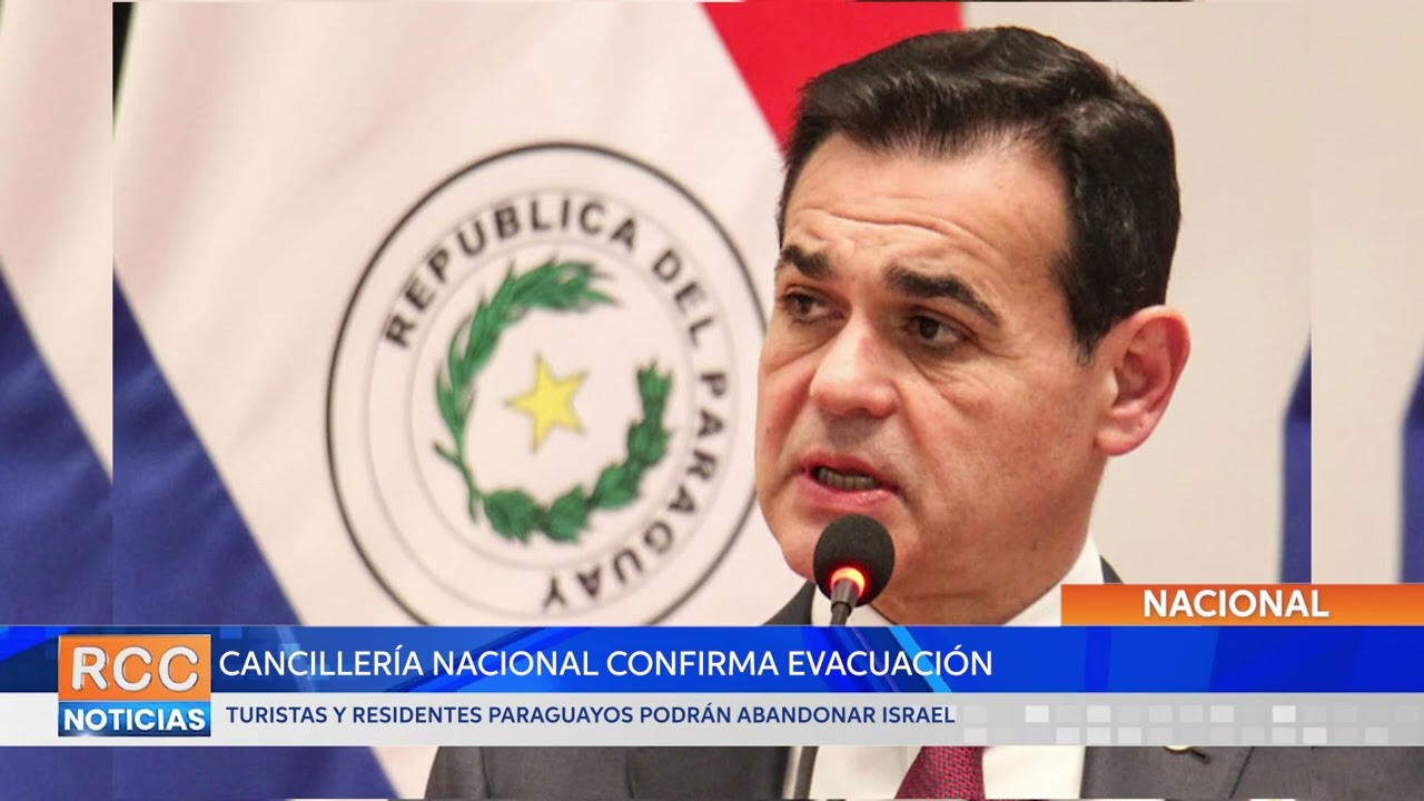 Cancillería Nacional confirma evacuación de turistas y residentes paraguayos de Israel