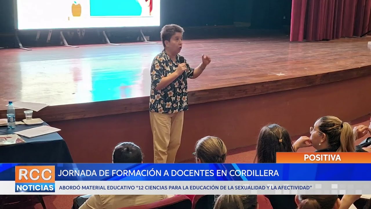 Jornada de formación a docentes de Cordillera