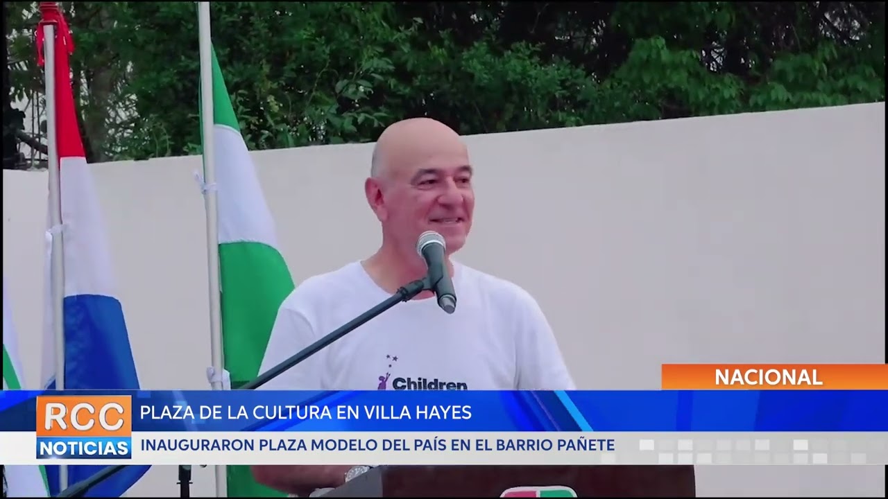 Inauguraron plaza modelo en la ciudad de Villa Hayes
