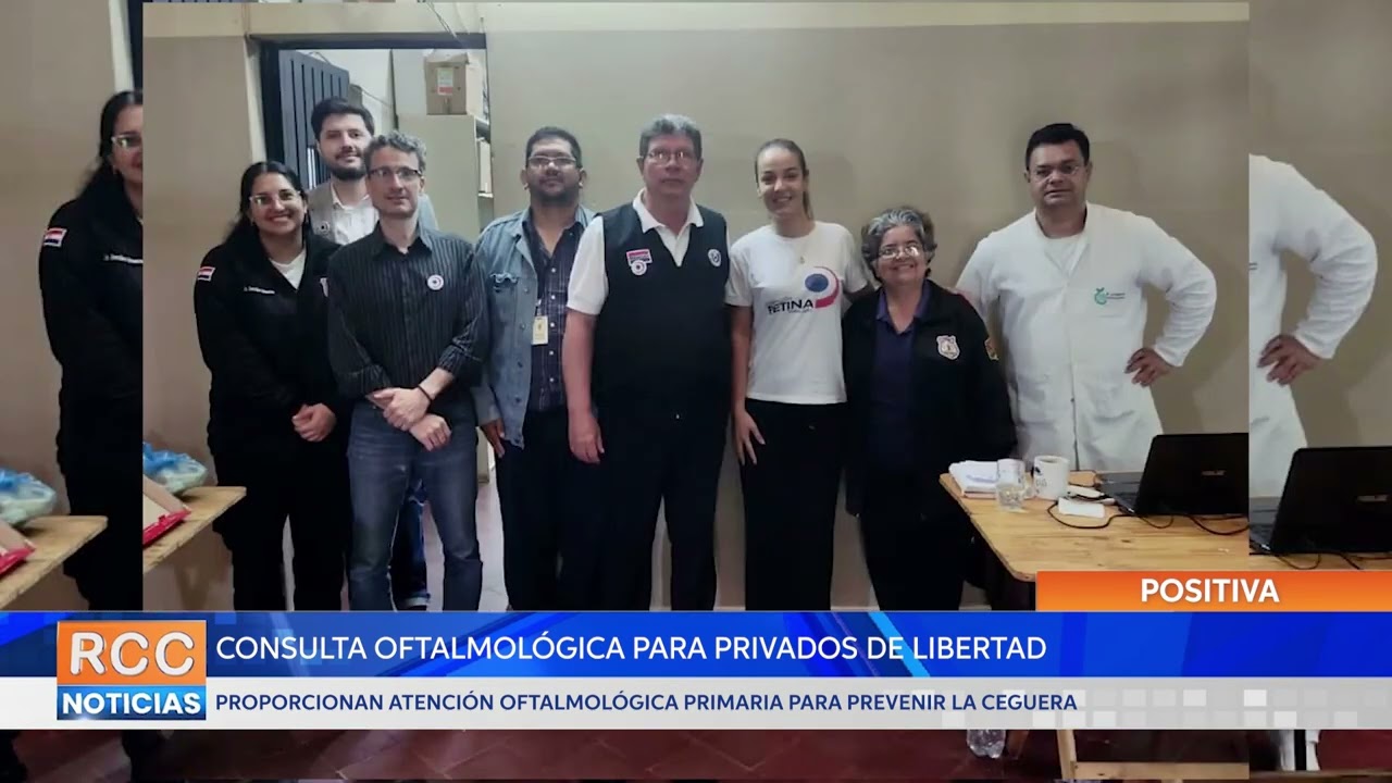 Consulta oftalmológica para privados de libertad en la Unidad Penitenciaria Esperanza