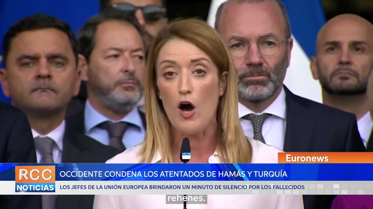 Occidente condena los atentados de Hamás y Turquía pide un mayor equilibrio en las posturas