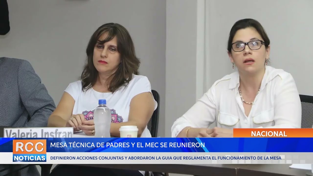 Autoridades del MEC se reunieron con miembros de la Mesa Técnica de Padres a fin de marcar acciones
