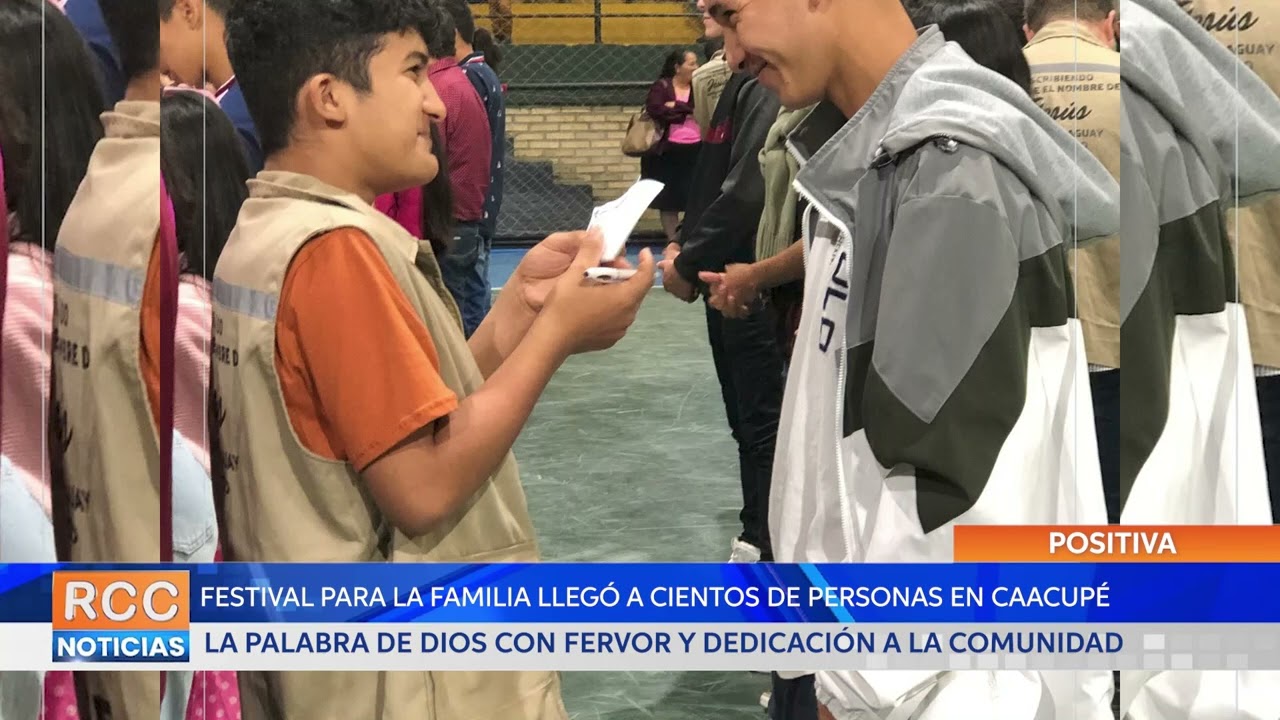 Festival para la familia llegó a cientos de personas en Caacupé