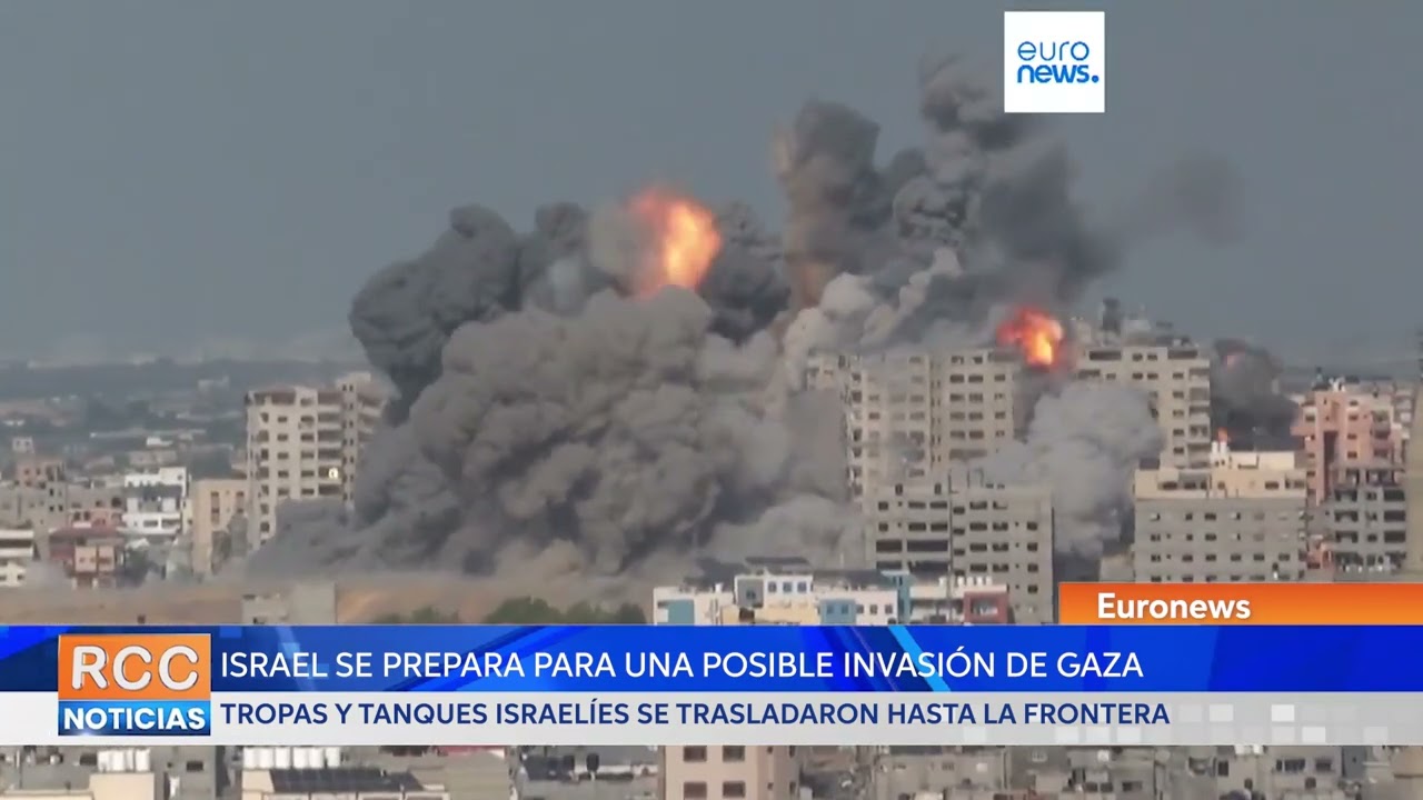 Israel se prepara para una posible invasión terrestre de Gaza amasando fuerzas en la frontera