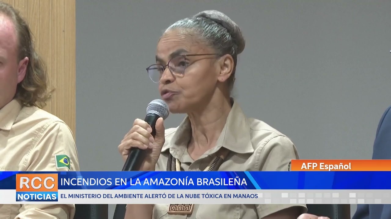 Nube tóxica por incendios en la Amazonía brasileña ahoga a Manaos