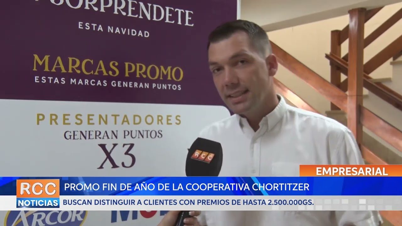 Cooperativa Chortitzer cuenta con fabulosos premios por medio de su Promo Fin de Año