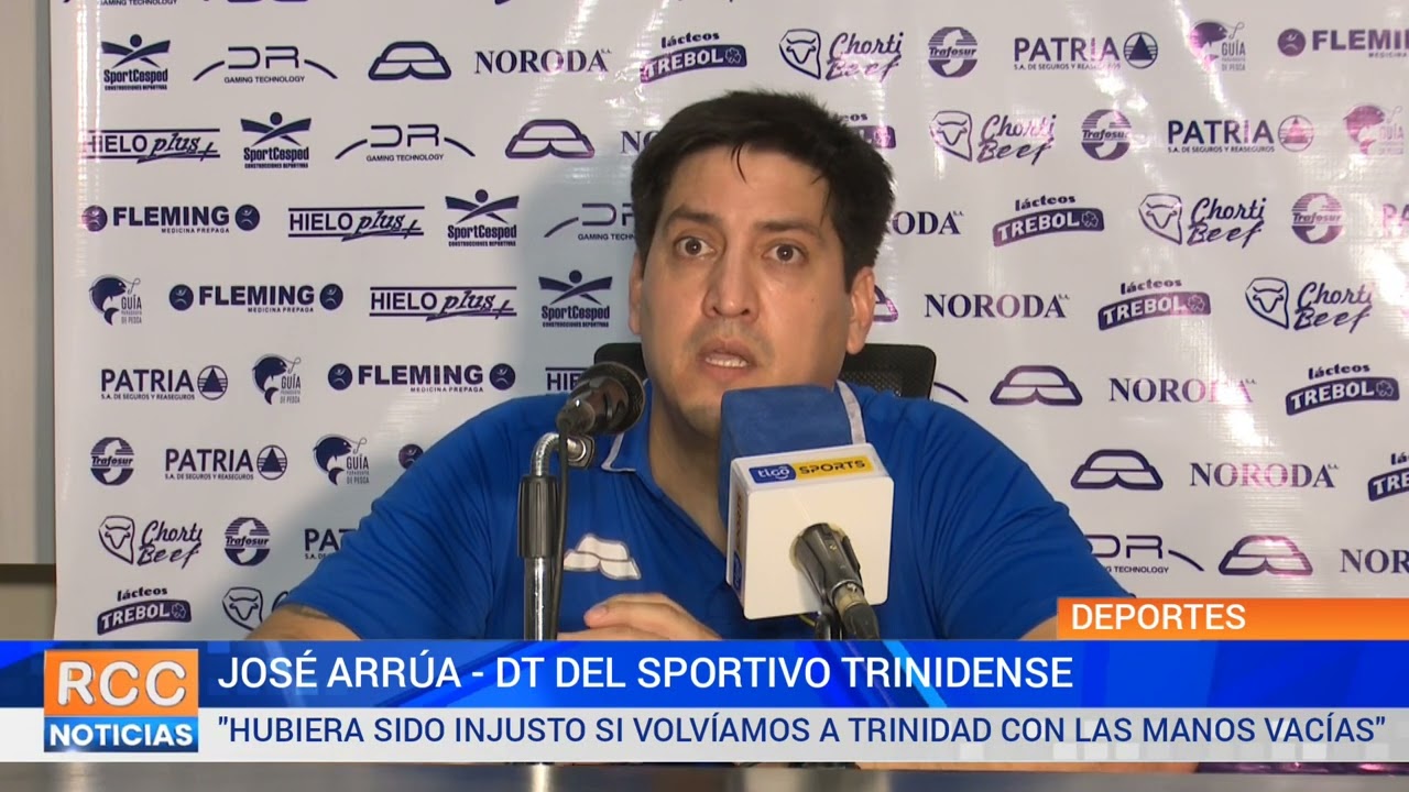 Olimpia vs. Sportivo Trinidense: Conferencia de Prensa del DT José Arrúa