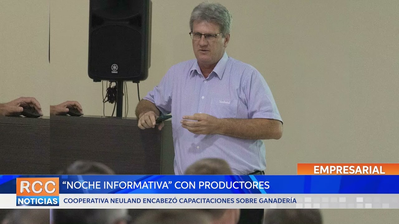 Cooperativa Neuland impulsó “Noche Informativa” con productores