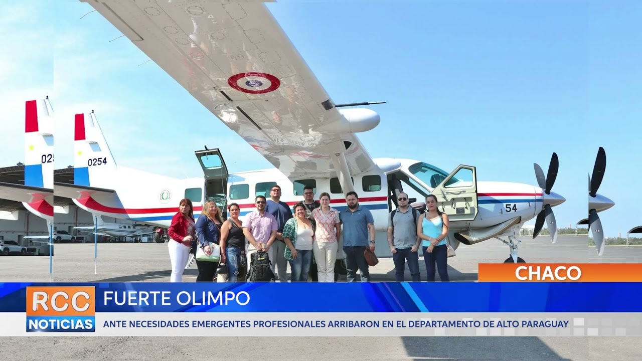 Fuerte Olimpo: ante necesidades profesionales arribaron en el departamento de Alto Paraguay