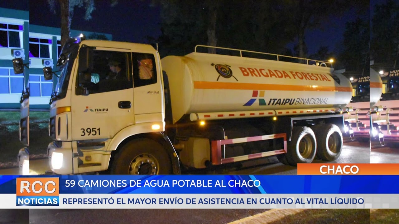 La alianza entre el sector público y privado permitió el envío de camiones de agua potable al Chaco