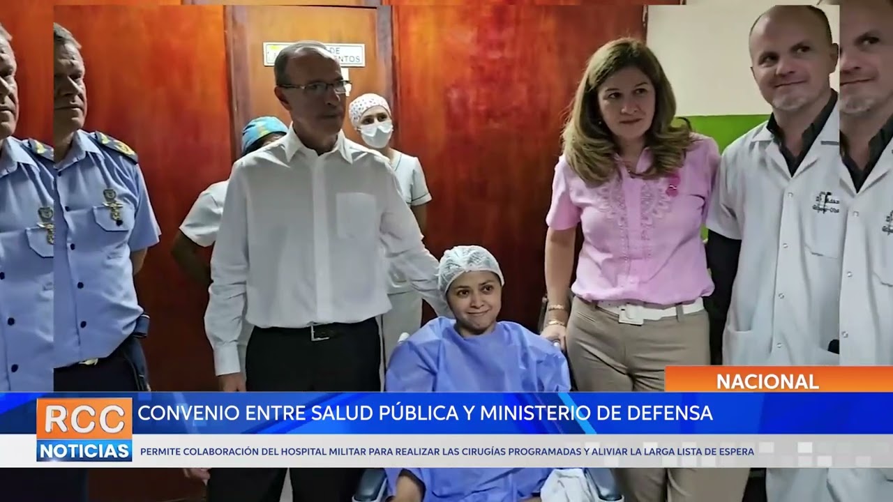 Hospital Militar coopera con Salud Pública para reducir lista de espera de cirugías