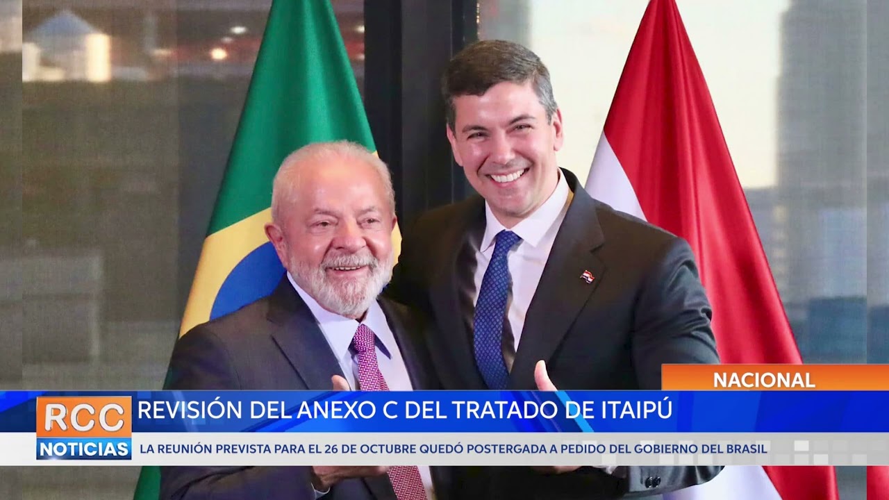 Se posterga la primera reunión para el tratamiento del Anexo C de Itaipú Binacional