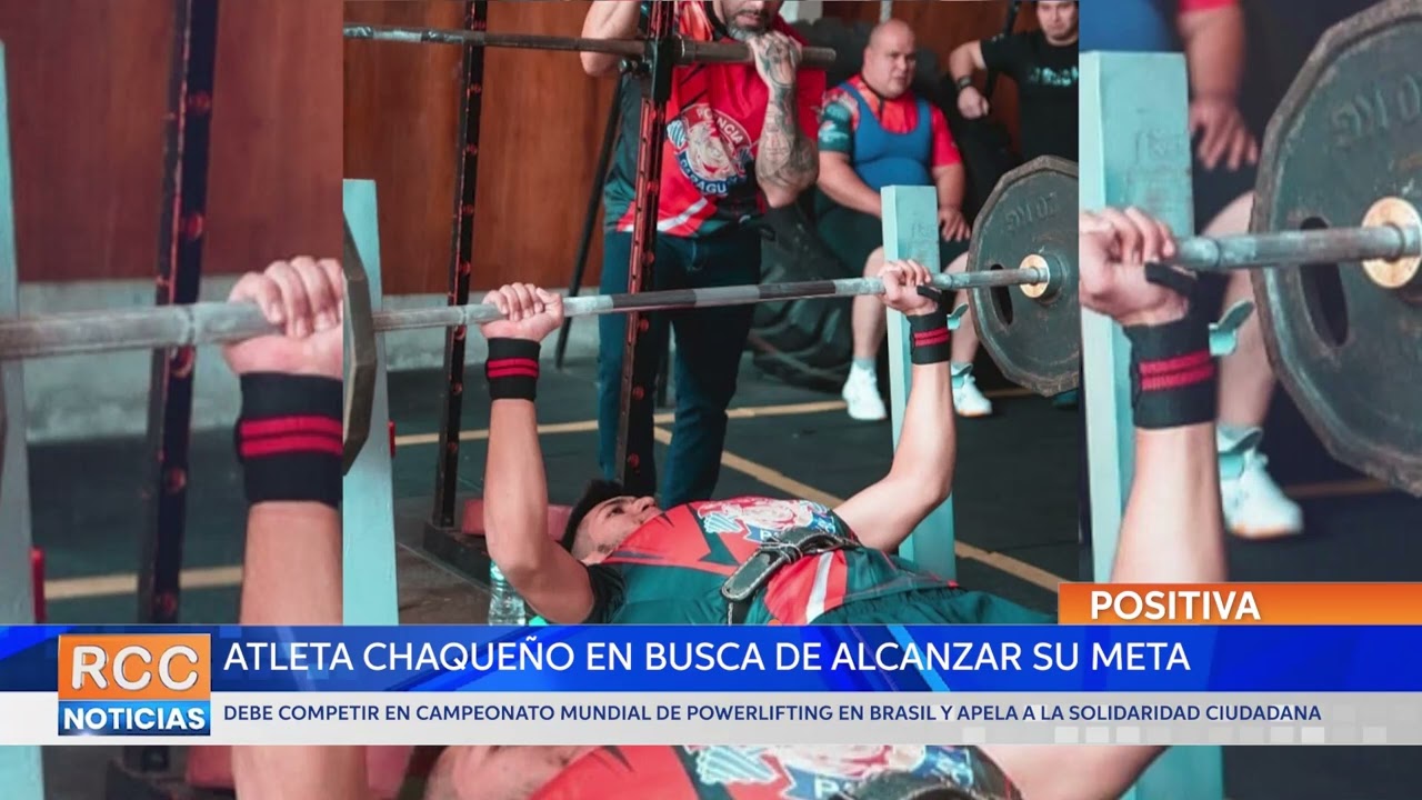 Atleta chaqueño sueña con ir a competir a Brasil y clama solidaridad de la ciudadanía