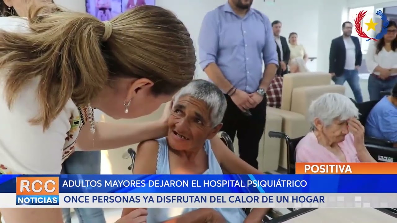 Adultos mayores internados en el hospital Psiquiátrico, ya gozan del calor de un hogar