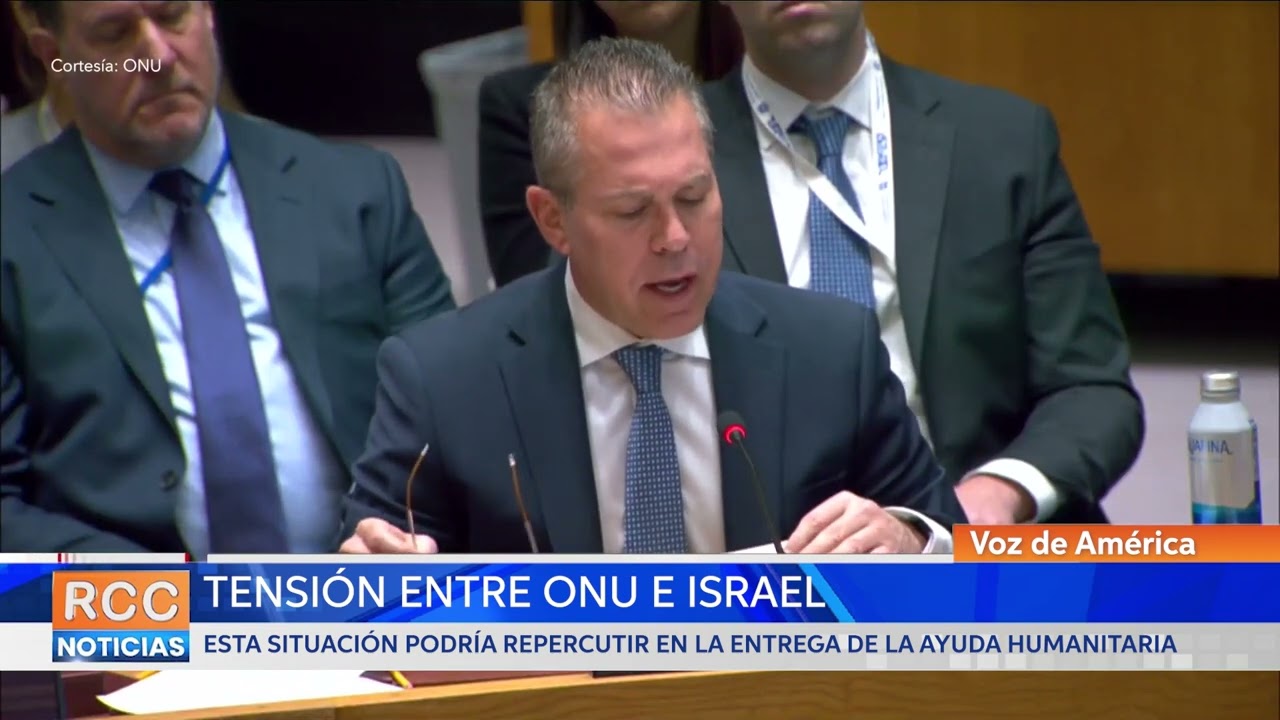 Tensión entre ONU e Israel puede complicar la ayuda humanitaria