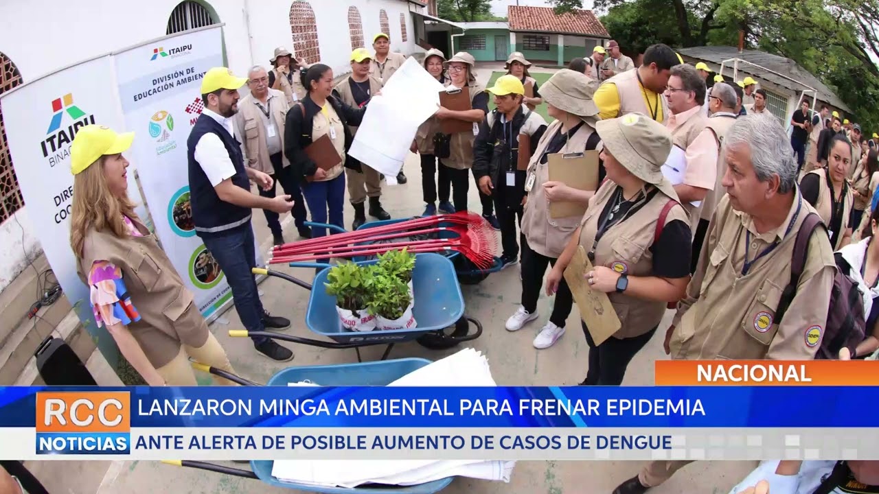 Buscan frenar epidemia del Dengue con mingas ambientales