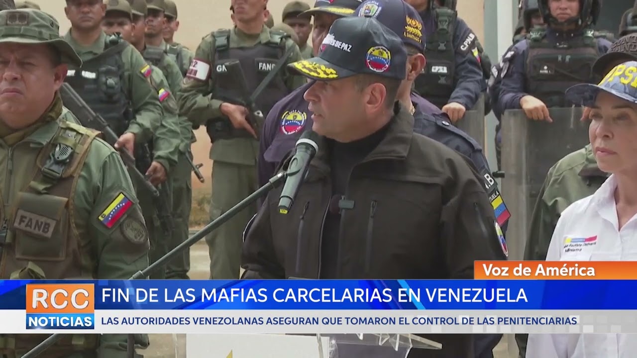 Venezuela decreta fin de «mafias» carcelarias tras ocupación del penal más poblado