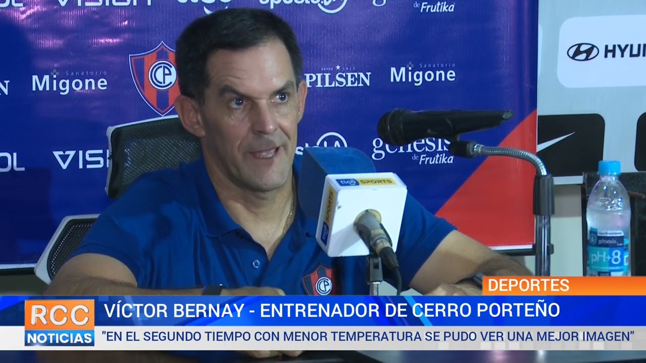 Olimpia vs. Cerro Porteño: Palabras del entrenador Víctor Bernay