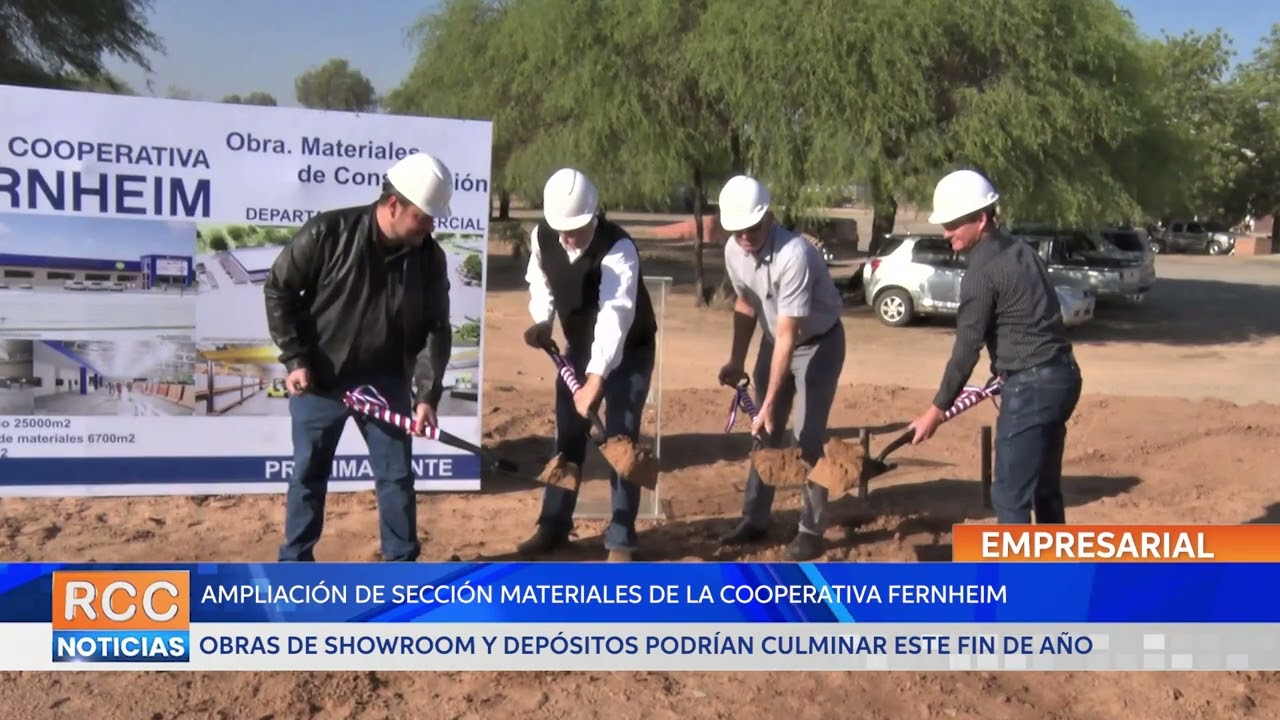 Cooperativa Fernheim podría culminar con ampliación de su sección de Materiales a fin de este año
