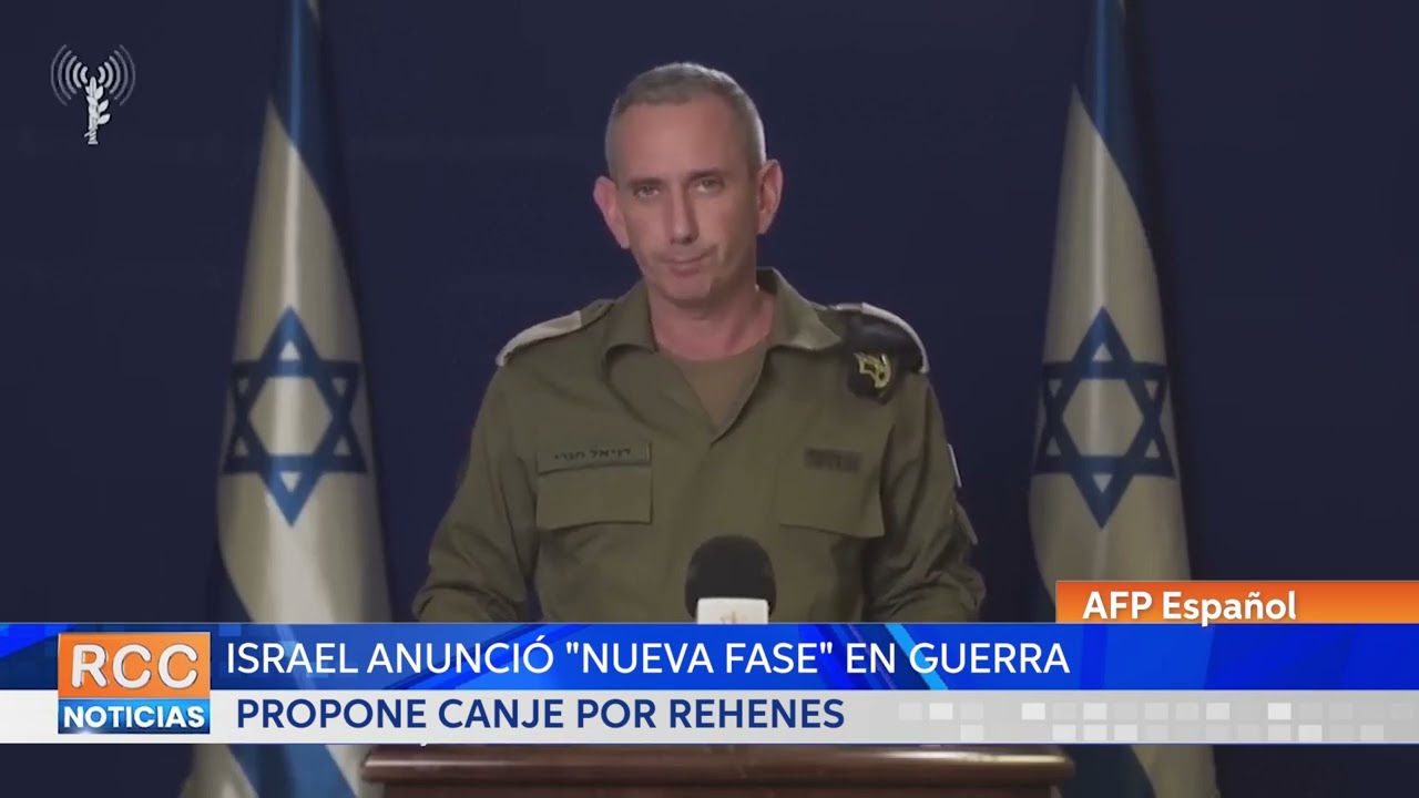 Israel anunció «nueva fase» en guerra contra Hamás, que propone canje por rehenes