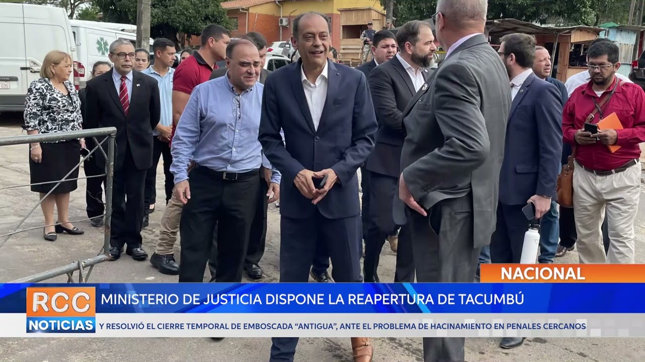 Ministerio de Justicia dispuso la reapertura de la Penitenciaría de Tacumbu