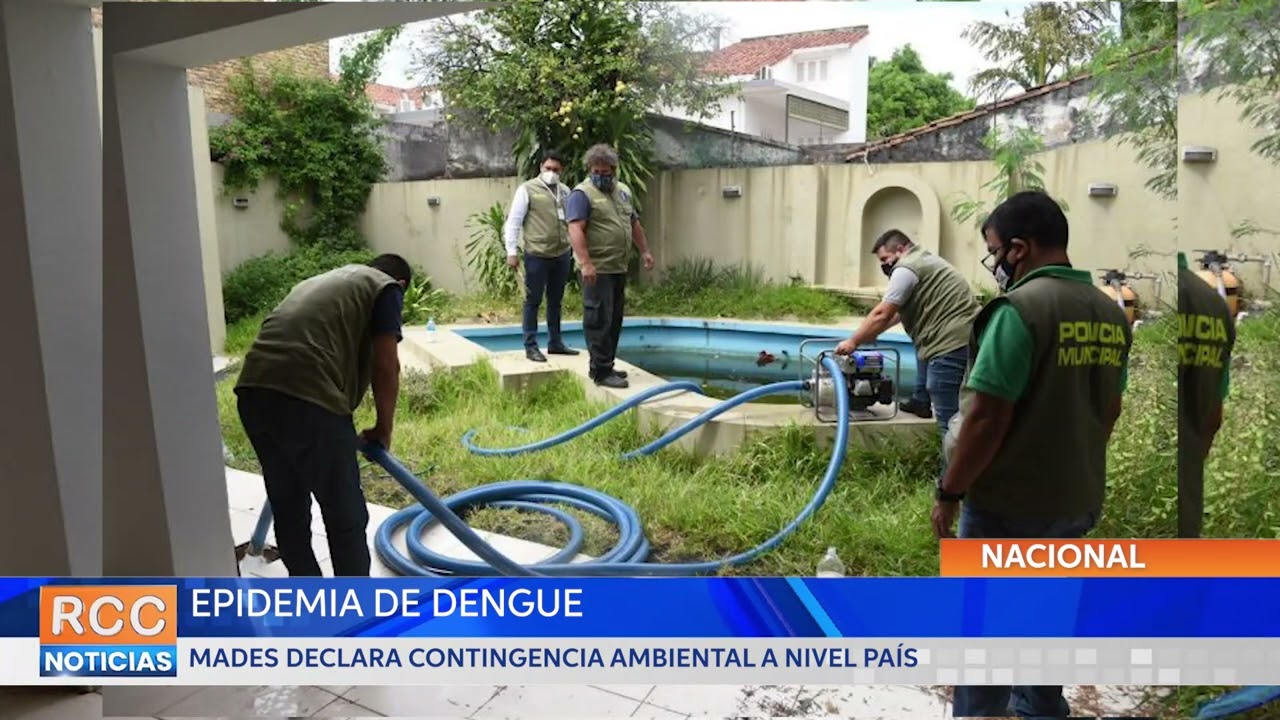 Ante epidemia de dengue, MADES declara contingencia ambiental en todo el país