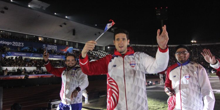 Más de 100 atletas paraguayos participaron de la inauguración de los Juegos Panamericanos de Chile