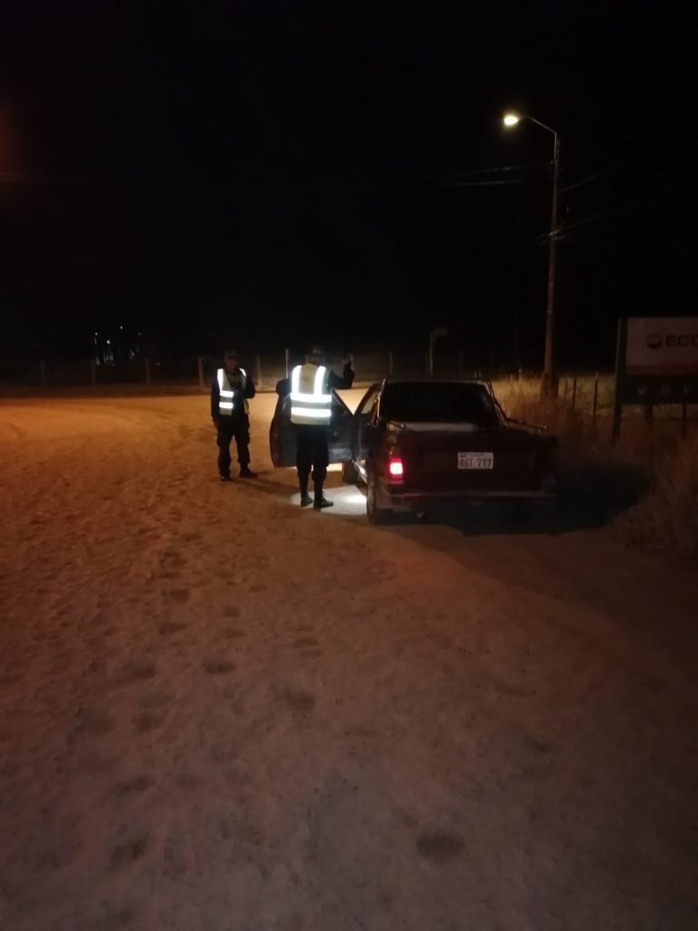 Control de tránsito en la ciudad de loma plata: garantizando la seguridad vial