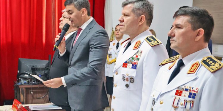 Presidente Peña encabezó acto de apertura del Tribunal de Calificaciones de Servicio de la Policía Nacional