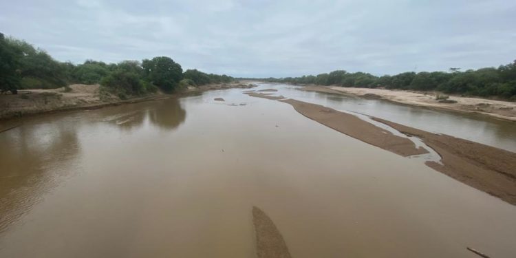 Se refuerzan los trabajos en la embocadura del río Pilcomayo