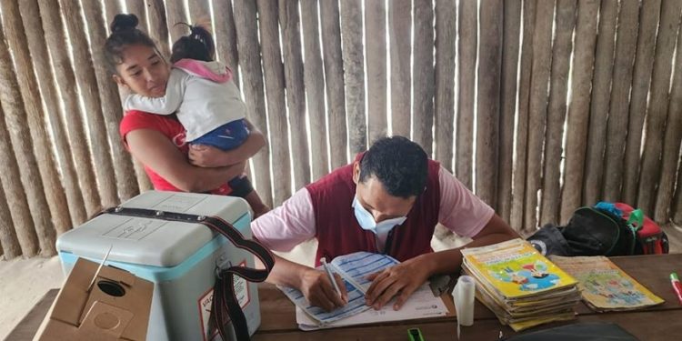 Cerca de 100 personas de la etnia Tomaraho recibieron atención médica integral en Alto Paraguay