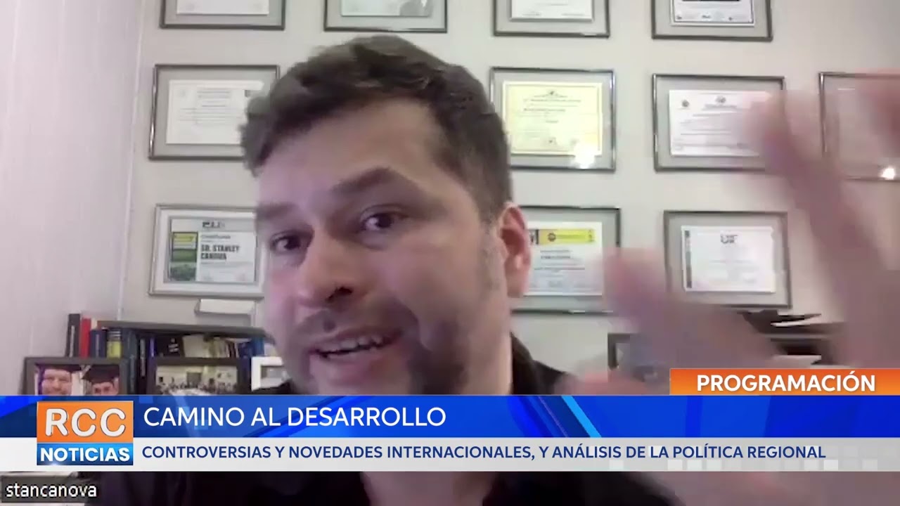 Anoche se presentó un imperdible episodio de Camino al Desarrollo a través de RCCTV