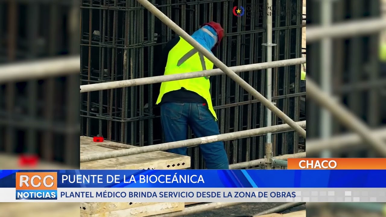 Plantel médico atiende a trabajadores desde el Puente de la Bioceánica
