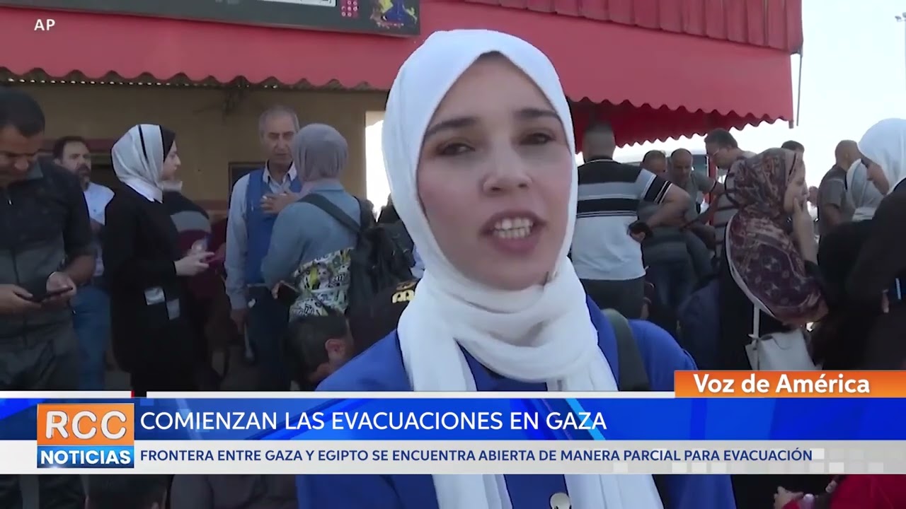 Comienzan las evacuaciones en Gaza