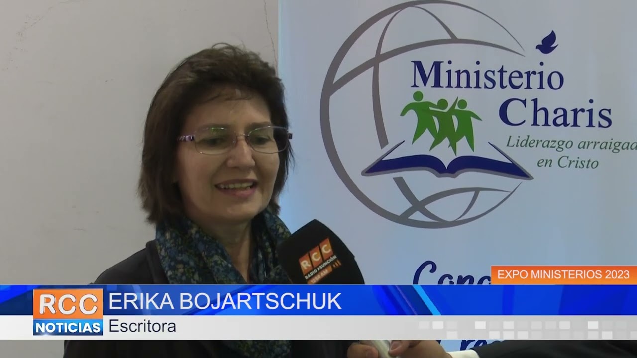 Ministerio Charis marcando presencia en la Expo Ministerios Cristianos 2023