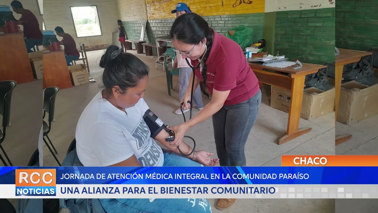 Jornada de atención médica integral en la comunidad Paraíso