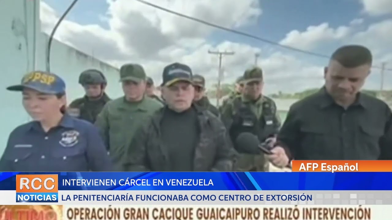 Autoridades intervienen quinta cárcel en región minera de Venezuela | AFP