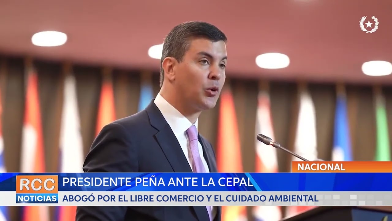 Peña aboga por el equilibrio entre libre comercio, protección ambiental y crecimiento ante la Cepal