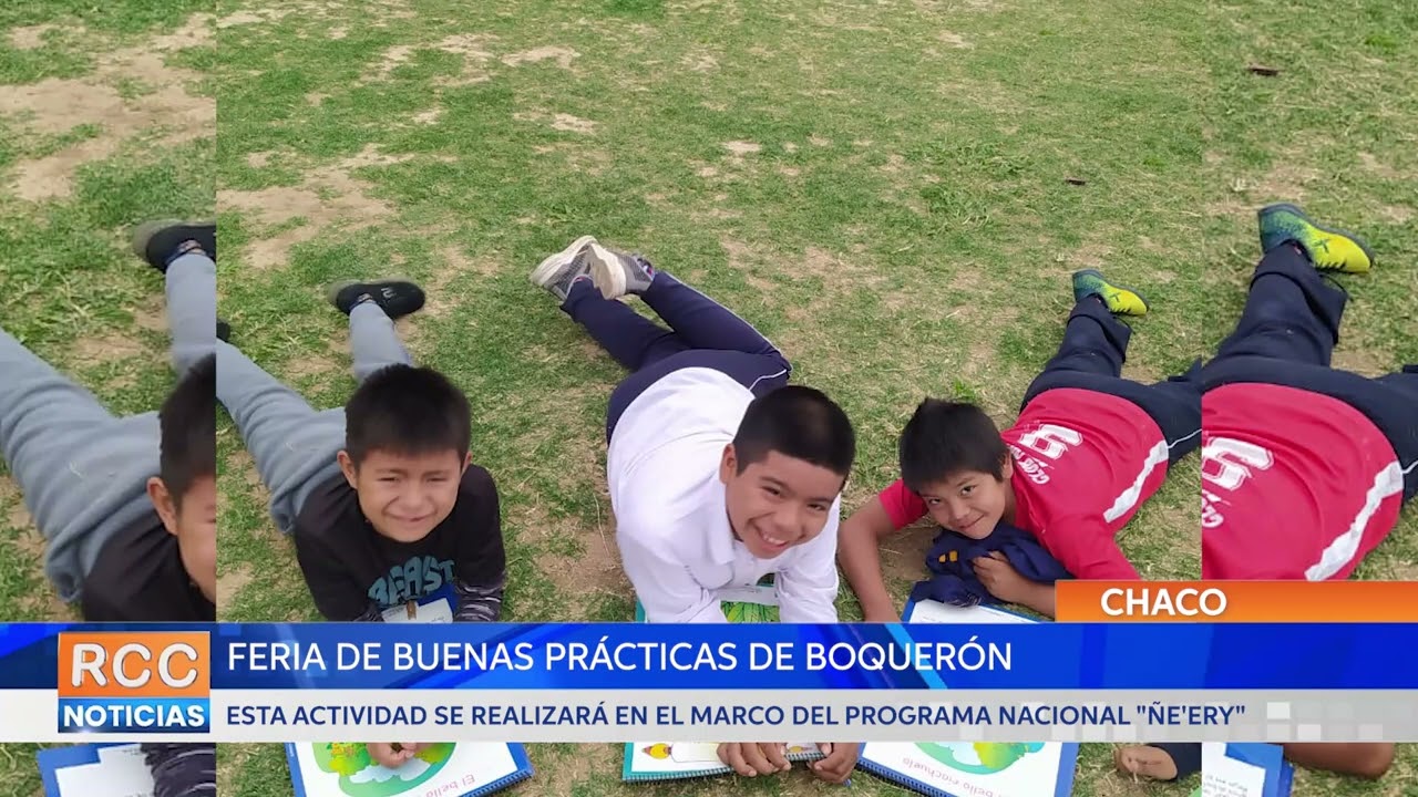 Feria de Buenas Prácticas de Boquerón a través del Programa Nacional de Lectura y Escritura Ñe'ery
