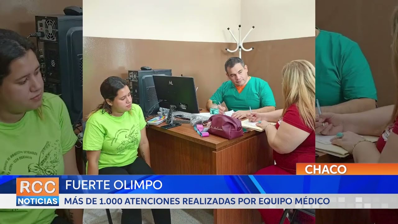 Fuerte Olimpo: Más de 1.000 atenciones realizadas por equipo médico