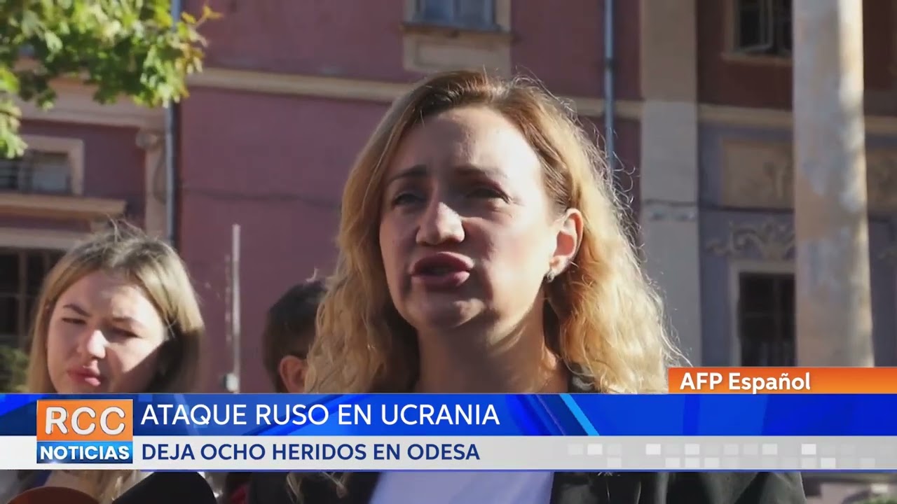 Un ataque ruso en Ucrania deja ocho heridos en Odesa | AFP
