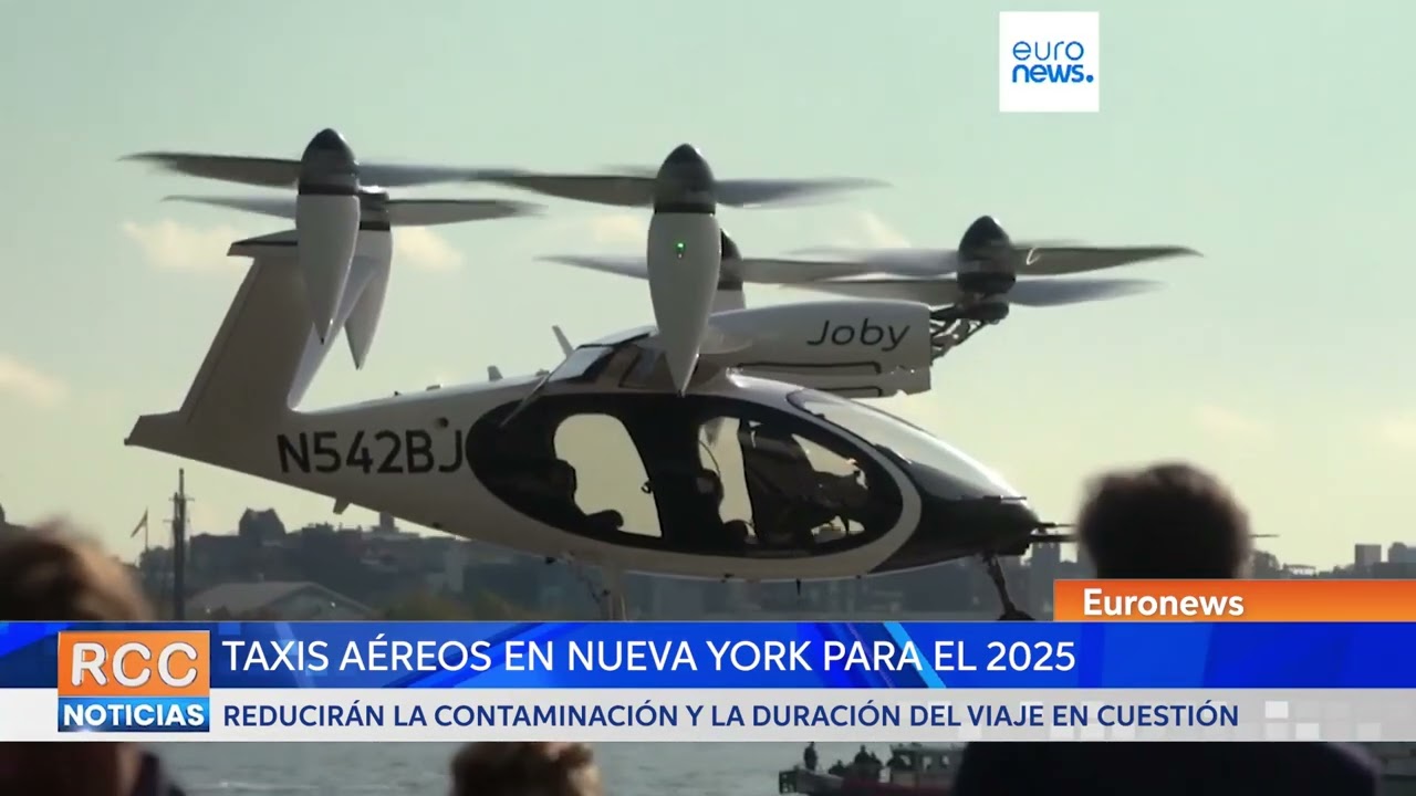 Nueva York planea tener un servicio de taxis aéreos para 2025