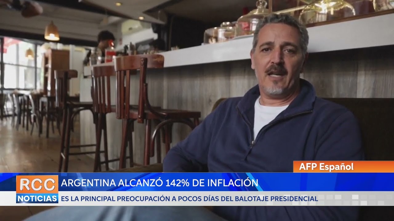 Argentina llega a 142,7% de inflación a las puertas del balotaje presidencial