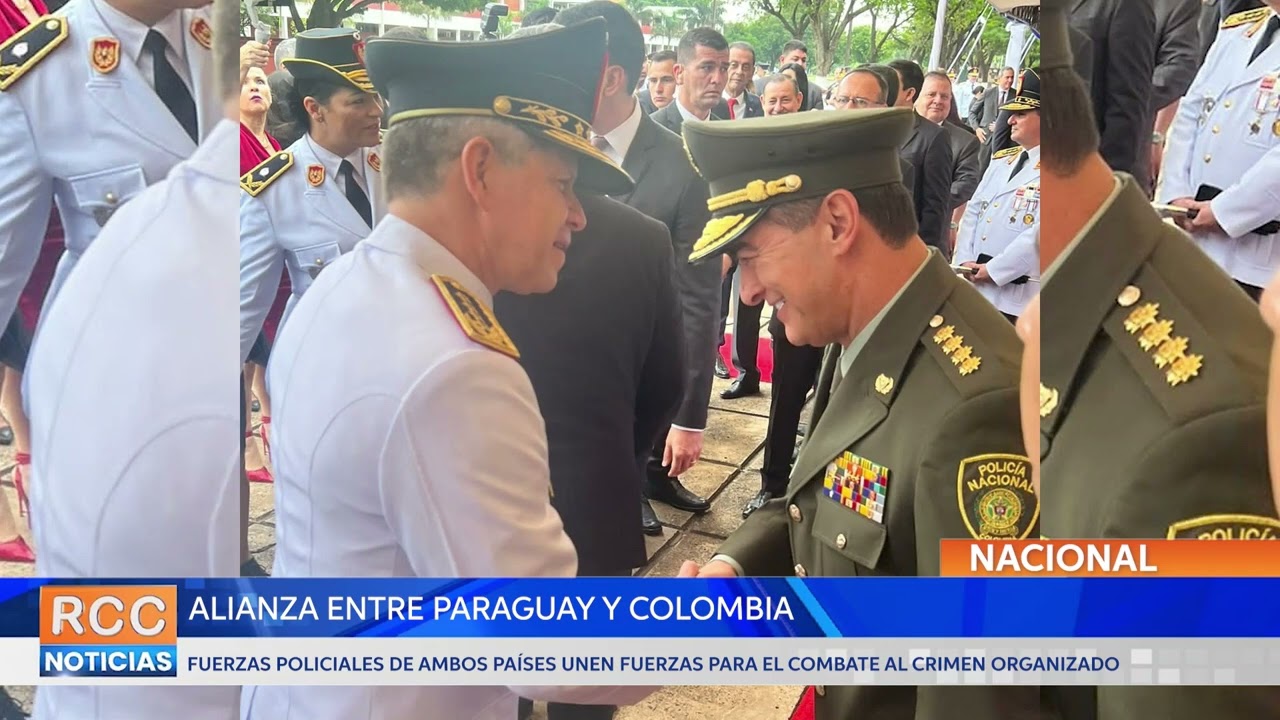 Paraguay y Colombia fortalecen cooperación para la lucha contra el crimen organizado
