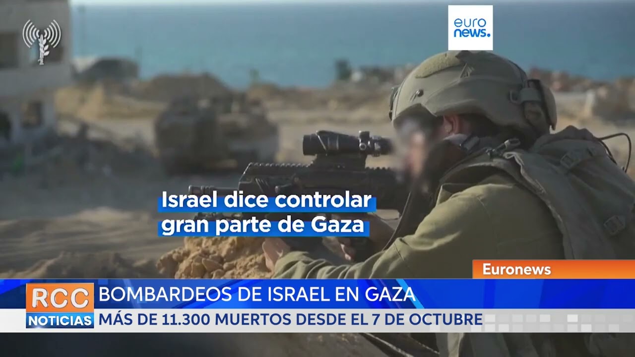Bombardeos de Israel en Gaza | Más de 11.300 muertos desde el 7 de octubre