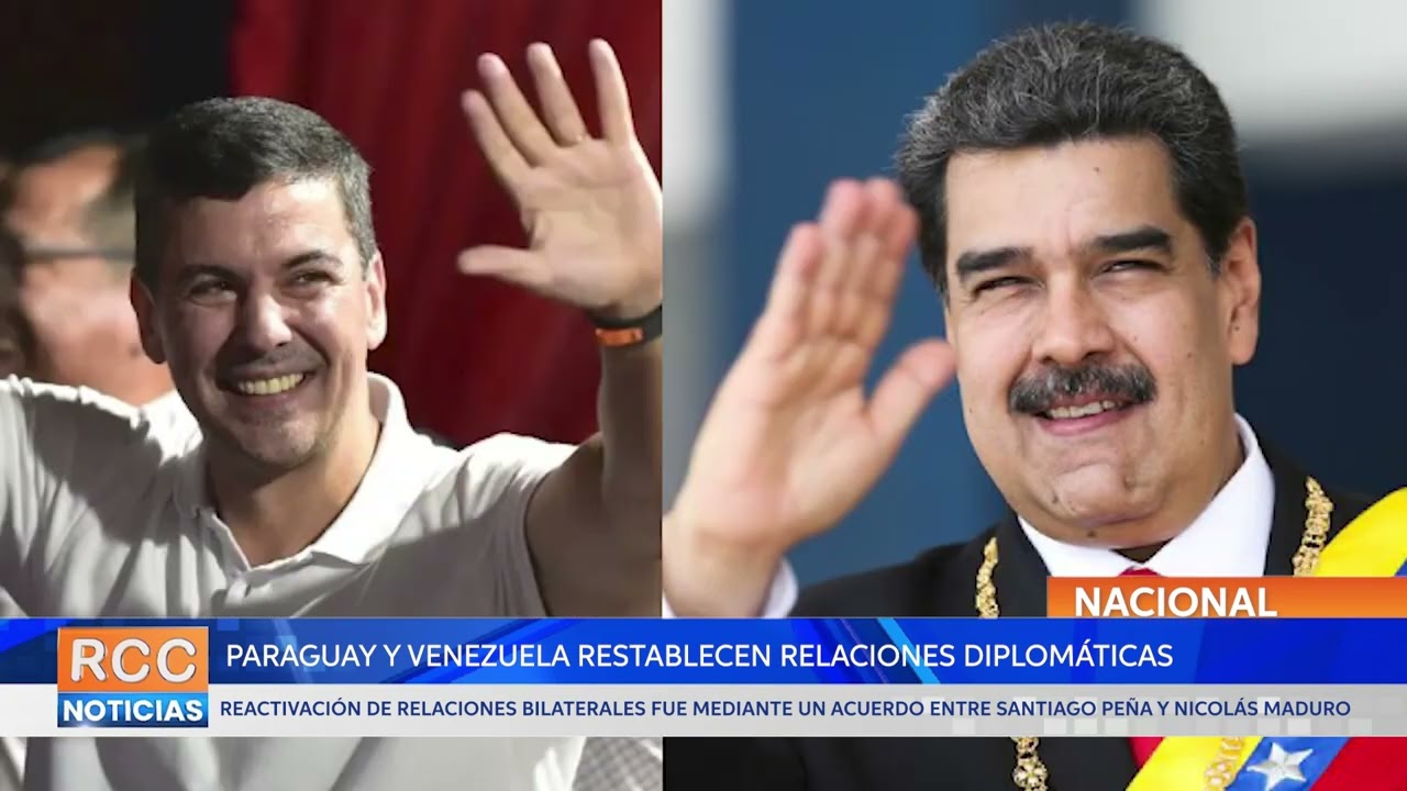 Paraguay restablece relaciones diplomáticas con Venezuela