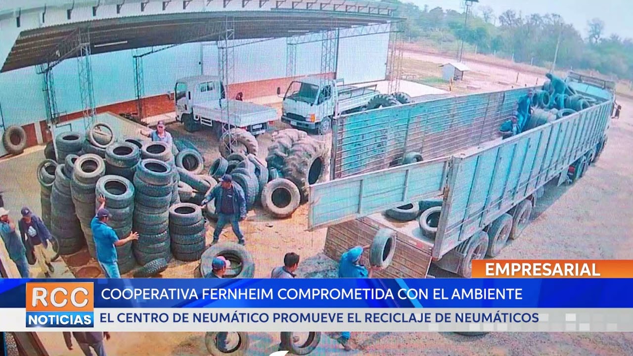 Cooperativa Fernheim: comprometida con el medio ambiente a través de su Centro de Neumático