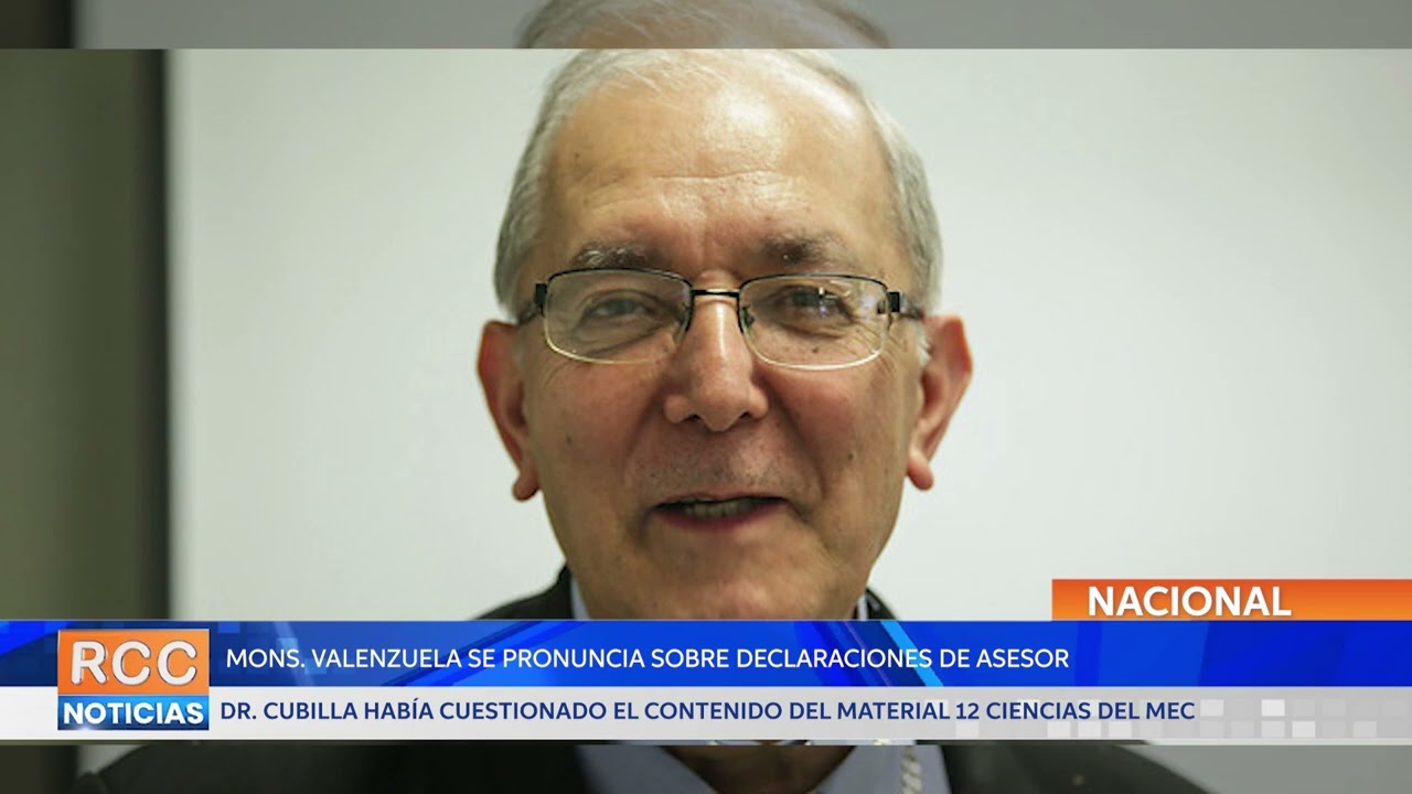 Mons. Edmundo Valenzuela se pronunció sobre las declaraciones del asesor científico de Presidencia
