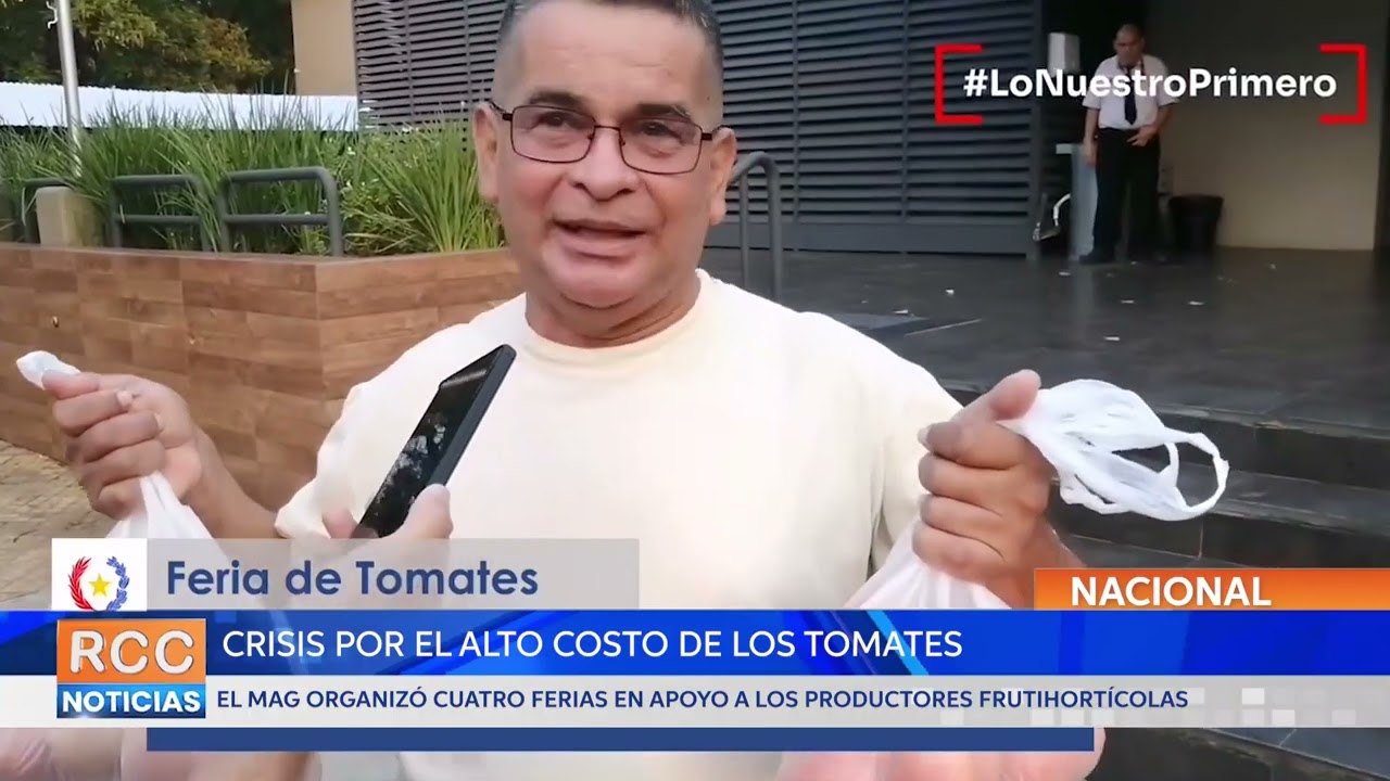 MAG organizó cuatro ferias de tomates ante la crisis por el alto costo de las hortalizas