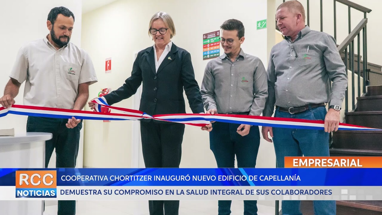 Cooperativa Chortitzer inauguró un nuevo edificio para Capellanía